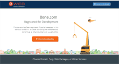 Desktop Screenshot of 8one.com